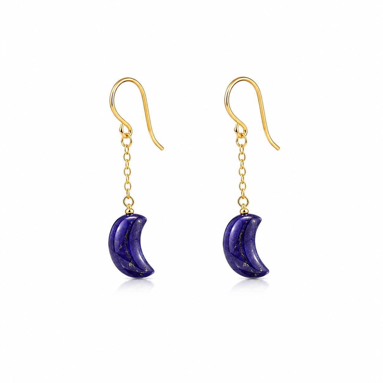 Lapis Lazuli Earrings – Natural Crystal Jewelry