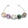 Multi Rough Stone Bracelet