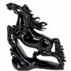 Black Obsidian Horse Figurine