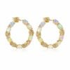 Opal Gold-Plated Earrings
